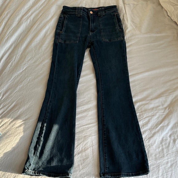 Anthropologie - Pilcro High Rise Dark Blue Jeans - Picture 4 of 12